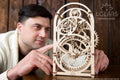 Ugears mekaaninen ajastin – puinen 3D-palapeli, 107 osaa