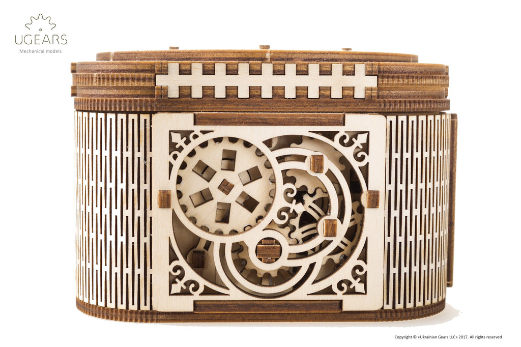 3D Palapeli - 190 palaa - Treasure Box - 3Dpalapelit.com