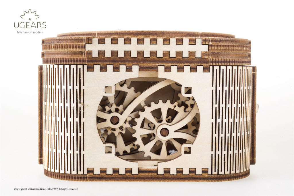 3D Palapeli - 190 palaa - Treasure Box - 3Dpalapelit.com