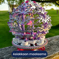 Ugears mekaaninen kukka – puinen 3D-palapeli, 101 osaa