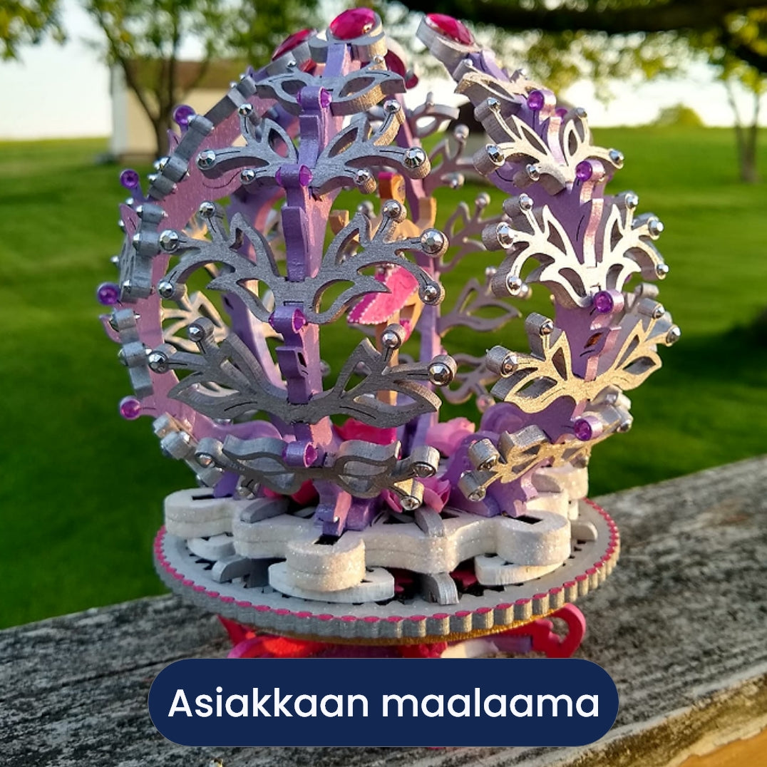 3D palapeli - Mekaaninen kukka