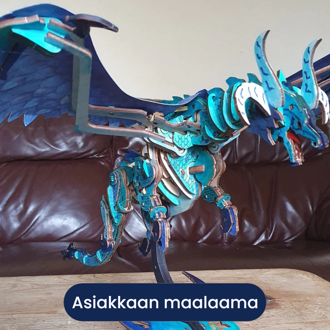 3D palapeli - Windstorm lohikäärme